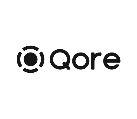 Qore black Logo